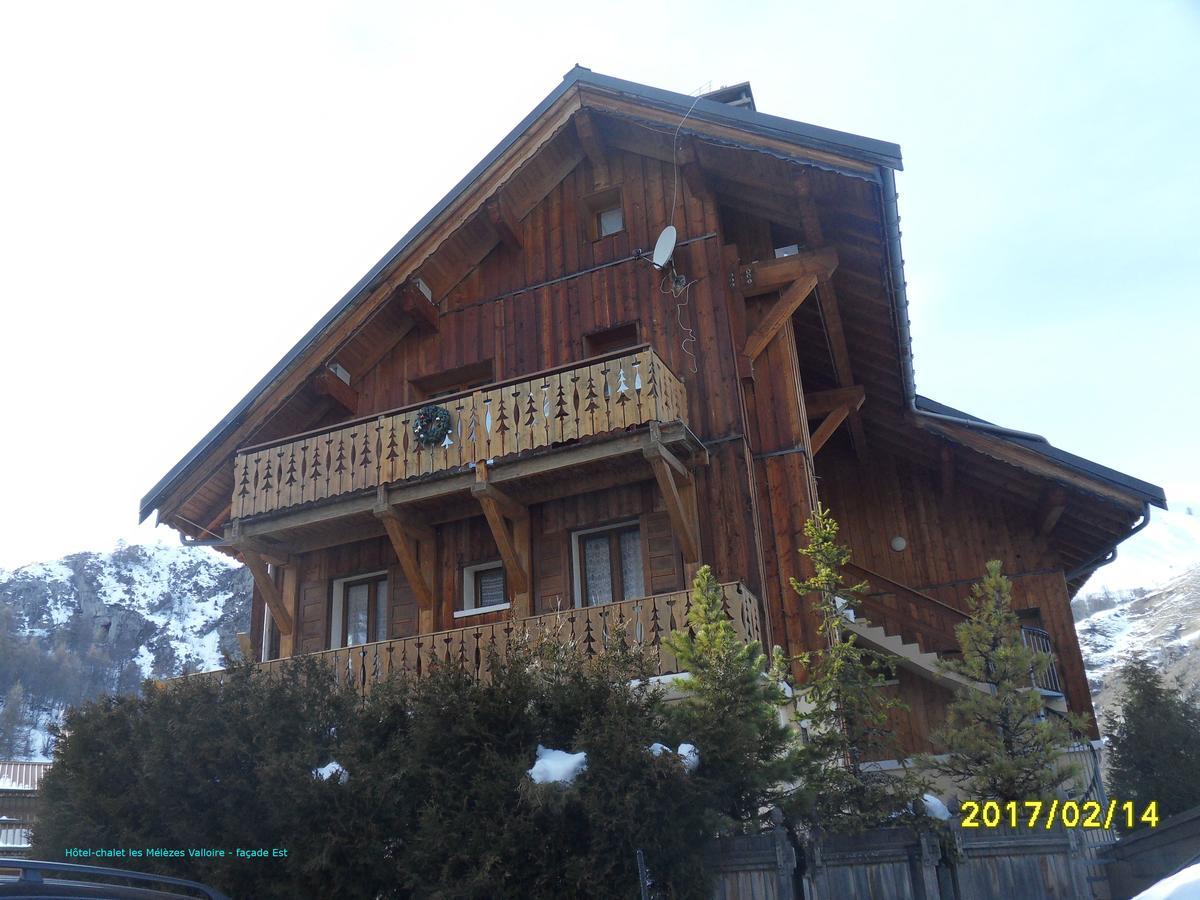 Hotel-Chalet Les Melezes Valloire Exterior photo