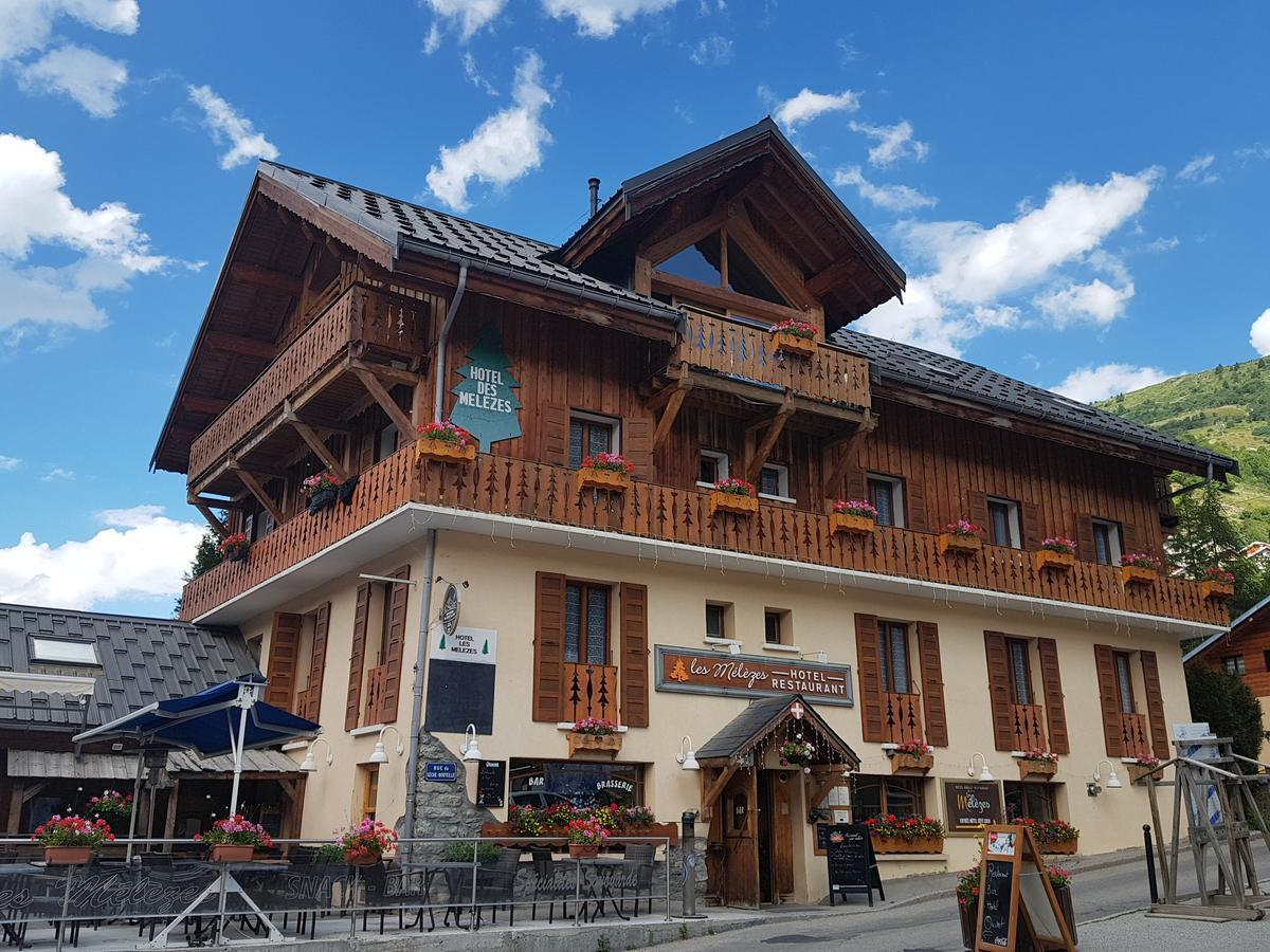 Hotel-Chalet Les Melezes Valloire Exterior photo