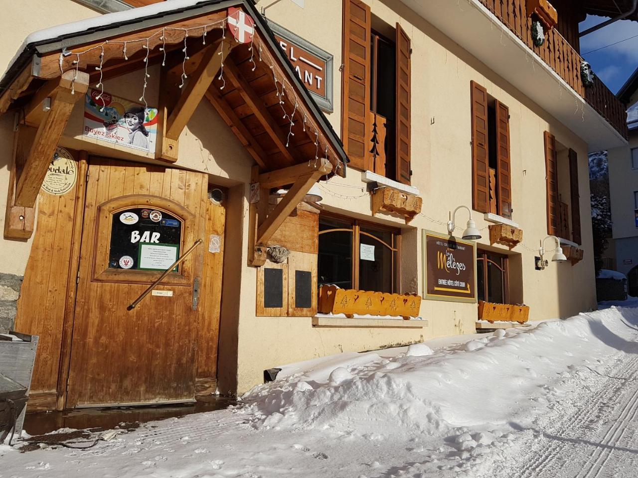 Hotel-Chalet Les Melezes Valloire Exterior photo